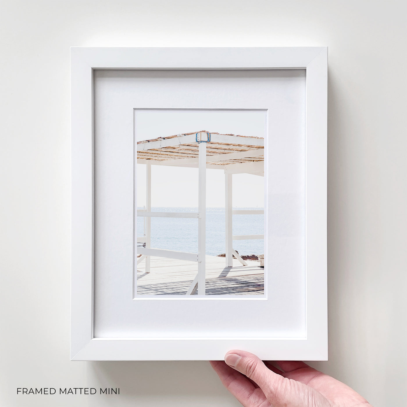 Framed Cap d’Antibes art prints by Cattie Coyle Photography