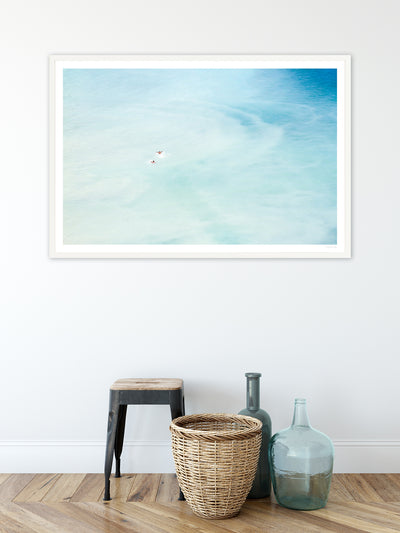 Swimming art print by Cattie Coyle Photography