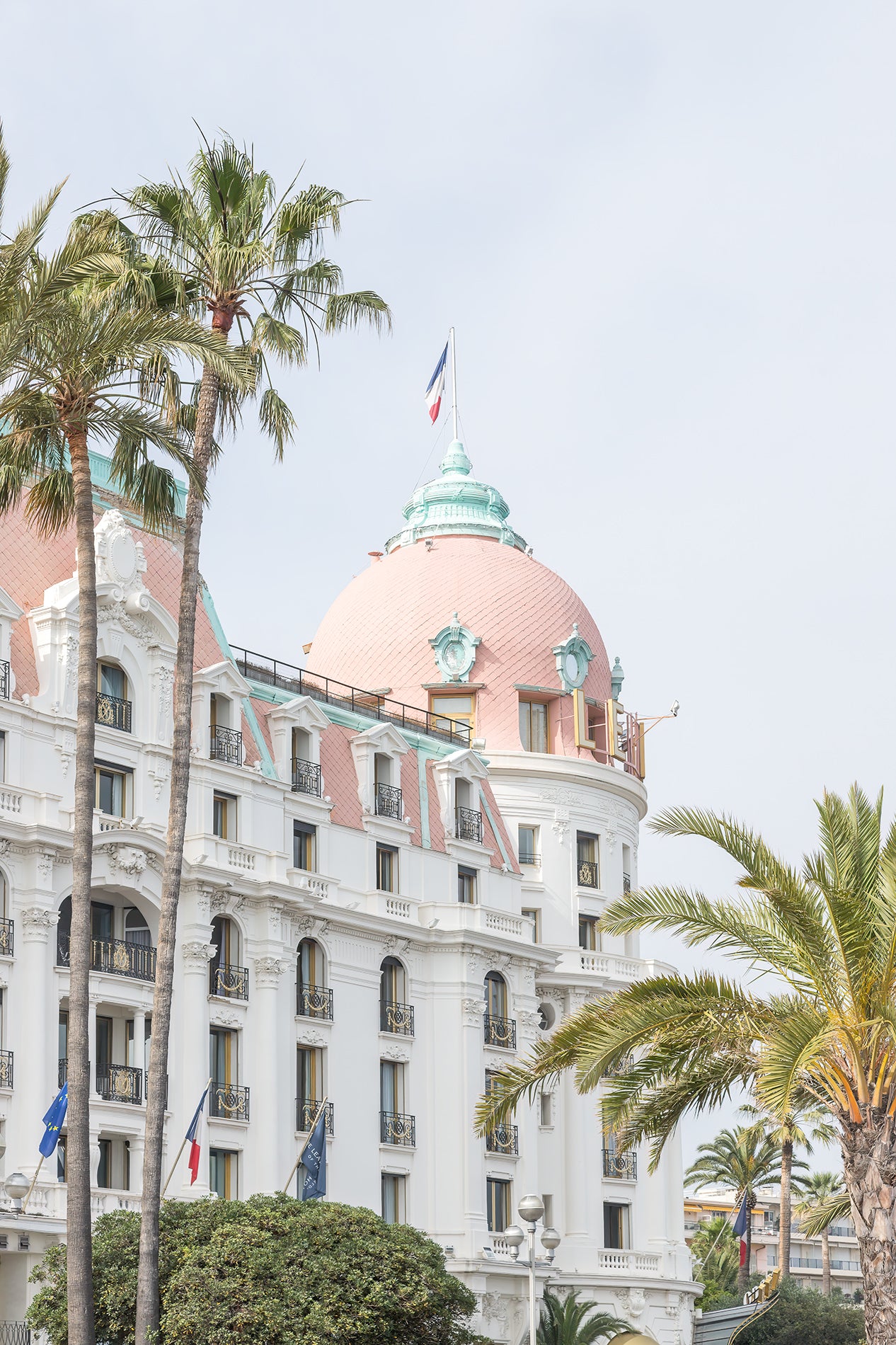 Negresco Hotel Nice - Art print by Cattie Coyle Photography