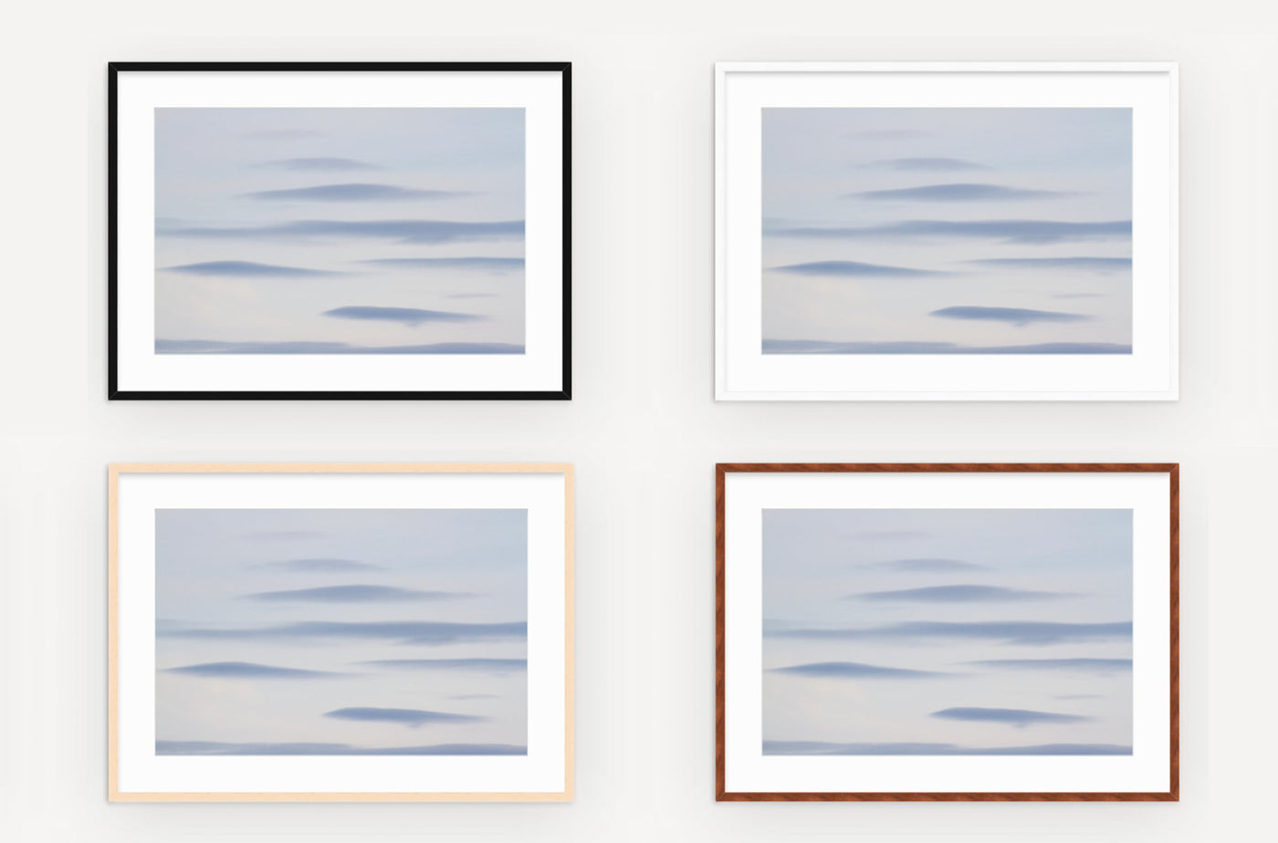 Clouds No 1 - Abstract framed wall art by Cattie Coyle Photography