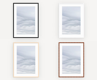 Framed abstract cloud art prints by Cattie Coyle Photography