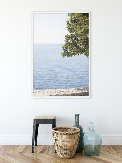 Mediterranean Sea art print by Cattie Coyle Photography